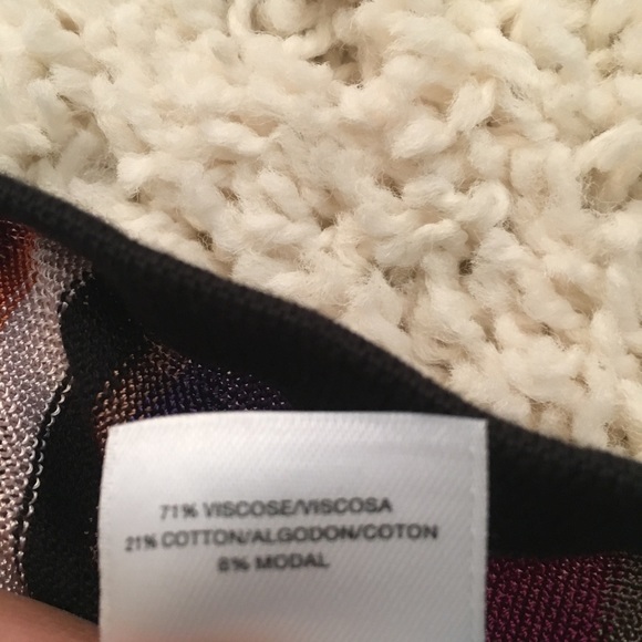 • Anne Klein Sheer Striped Tank Top • - Picture 4 of 4